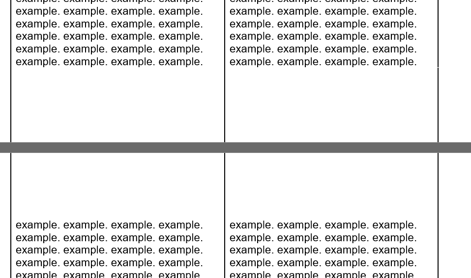 Continuous Vertical Table Borders - Microsoft Q&A