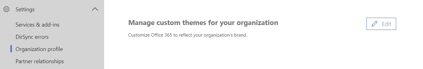 Unable to Update Office 365 Theme - Microsoft Q&A