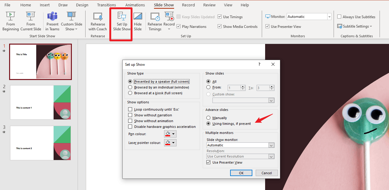 Power Point Not Playing in Record Mode - Microsoft Q&A