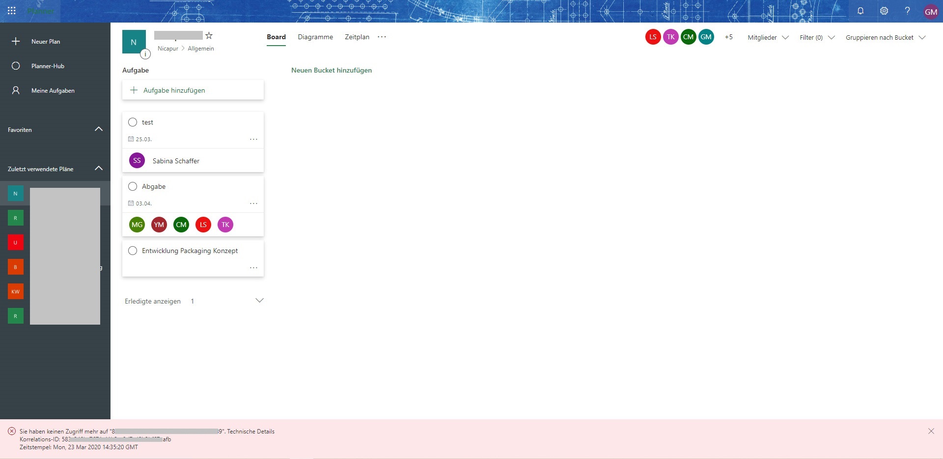 Planner no longer have access - Microsoft Q&A