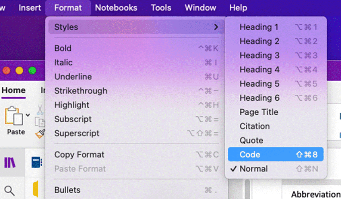 How to use keyboard to swap between all text formatting styles (e.g ...