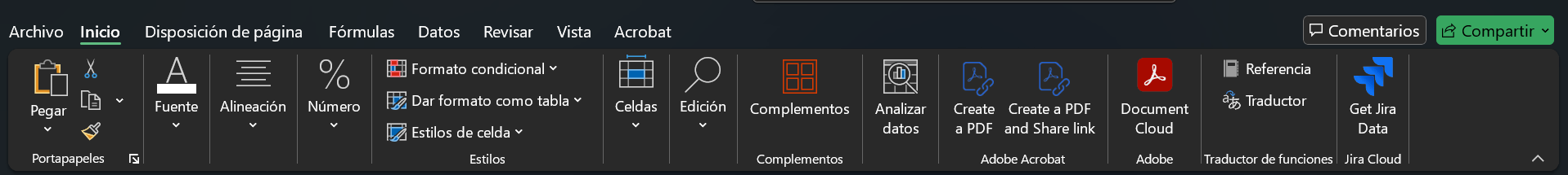 ribbon is grouped, how can i turn the ribbon view to a normal view ...