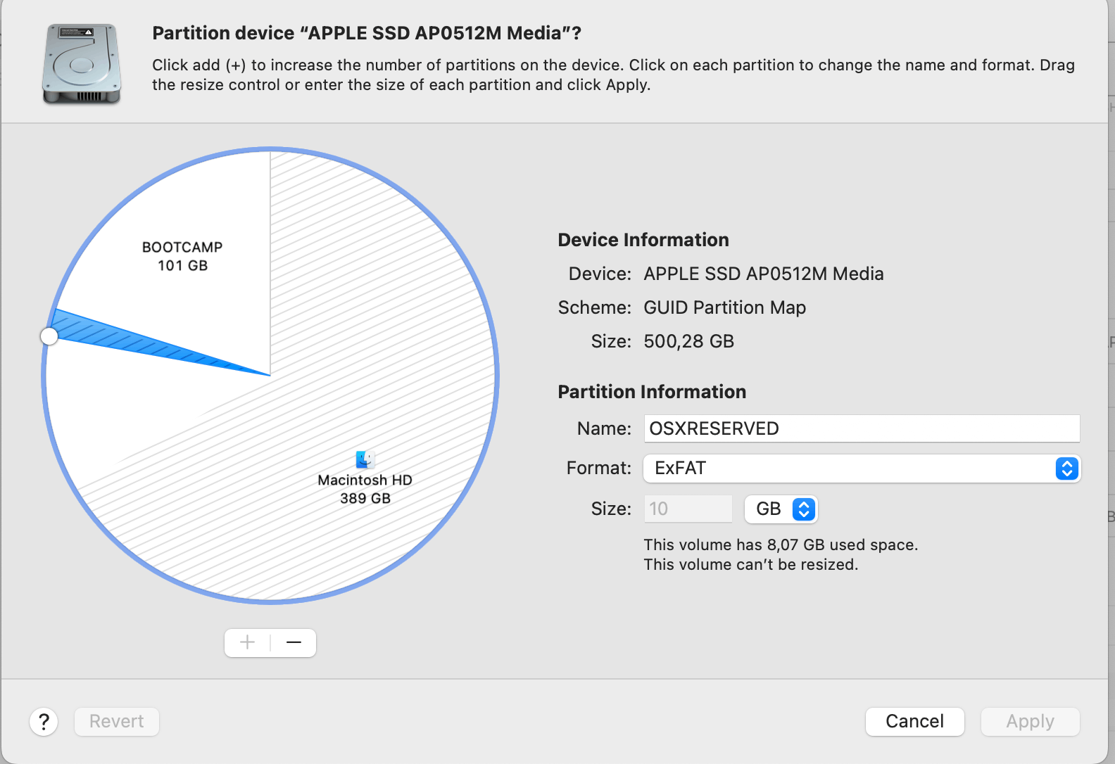 Windows cannot locate the disk and partition specified in the ...