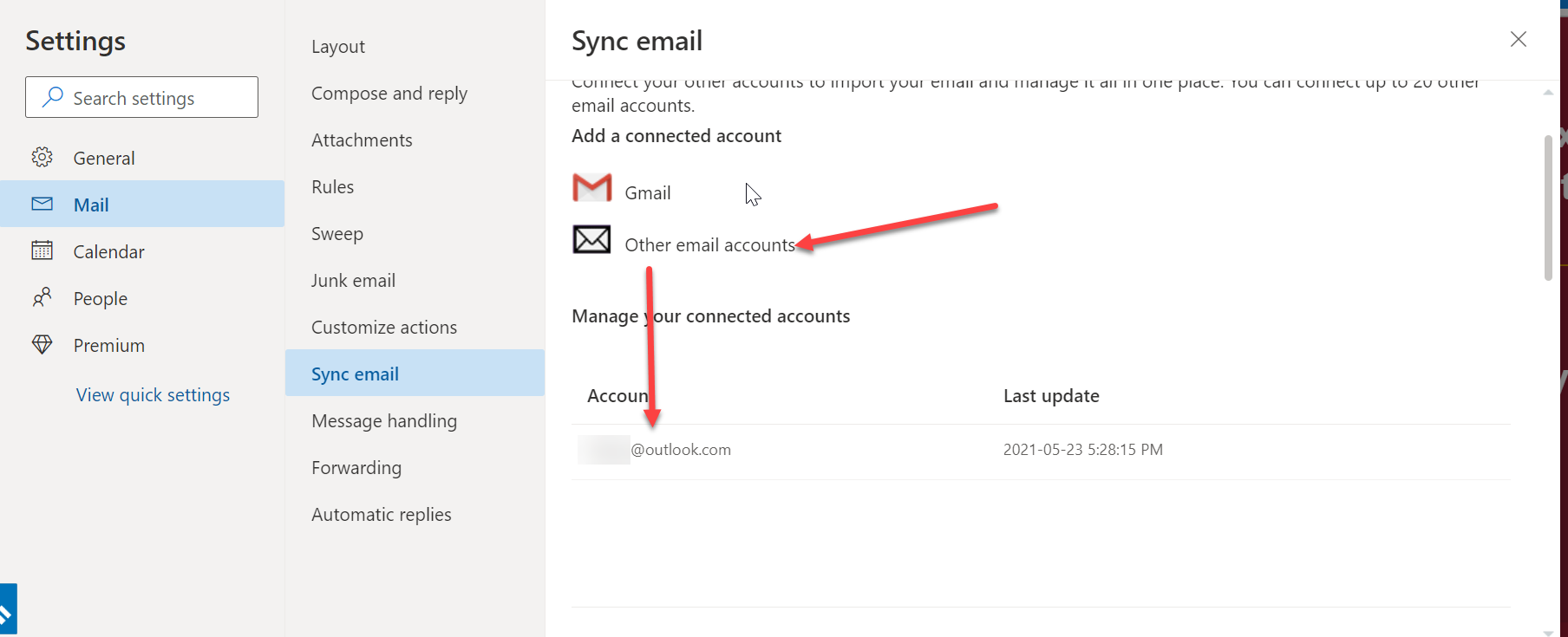 Point two existing outlook.com email addresses to the same account ...