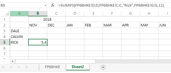SUMIFS not working in Excel Online - Microsoft Q&A