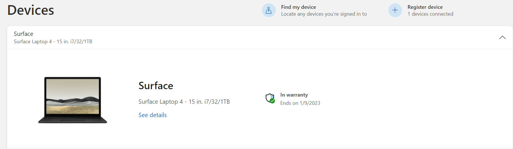 Surface Laptop never delivered but registered on my account - Microsoft Q&A