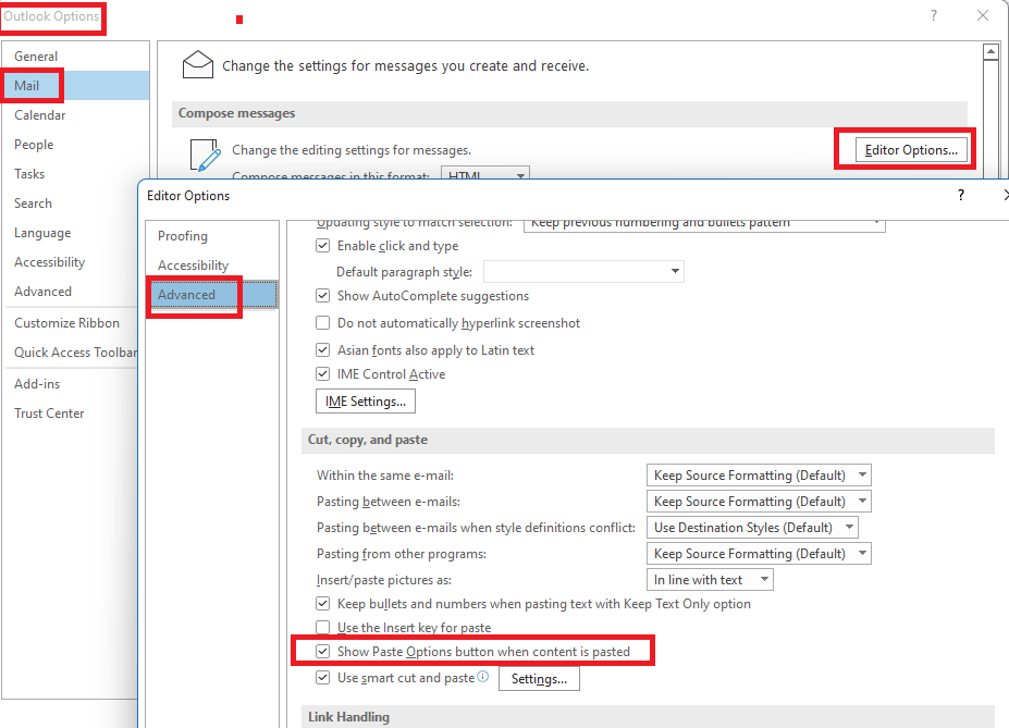 Paste option is not available - Microsoft Q&A