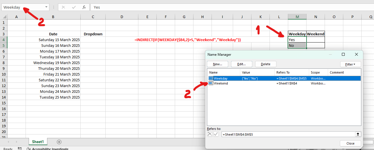 Data Validation based on named formula and if function - Microsoft Q&A