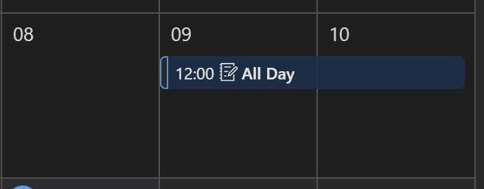 All day events fetched from Microsoft Graph API are not in the correct ...