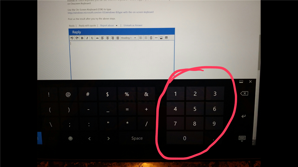 Is there a way to flip number pad upside down - Microsoft Q&A