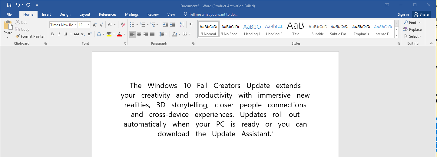 Add 2 to 3 spaces after each word in text in a Word document ...
