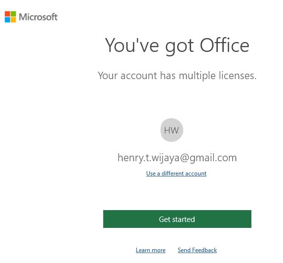 Your Account has Multiple Licences - Office - Microsoft Q&A