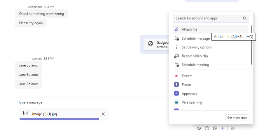 Configure the bot to support files but it's not working in teams ...