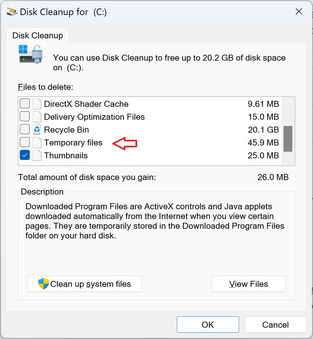 Temp deals file cleaner