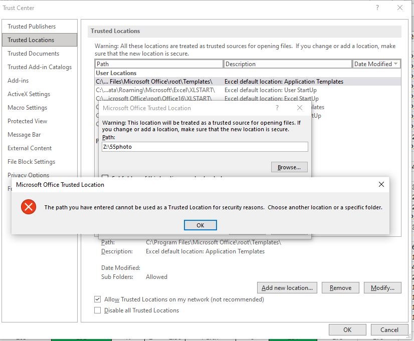 Excel - New Warning about Macros. - Microsoft Q&A