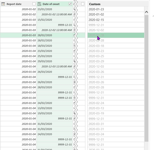 Date formating and chronological sorting - Microsoft Q&A