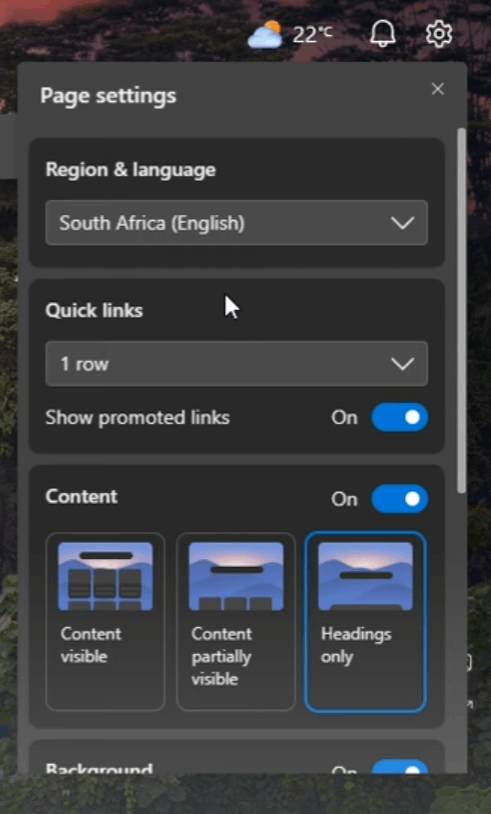 More NTP Background Images! 'New' Menu. - Microsoft Q&A