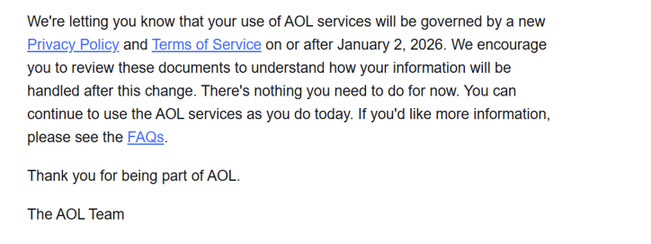 Fake email without my personal address