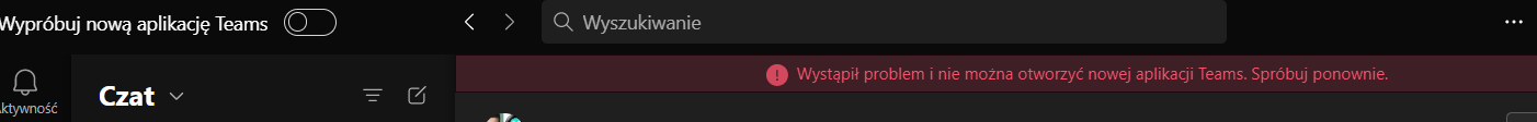 teams error