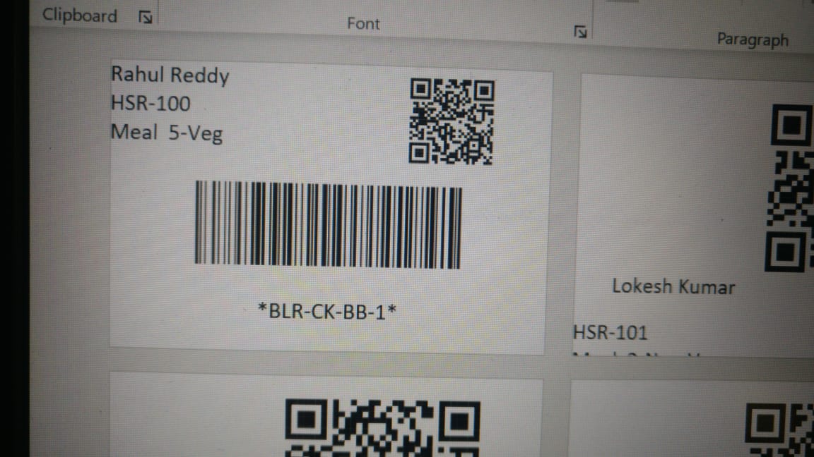 Label Generation on Word - Microsoft Q&A
