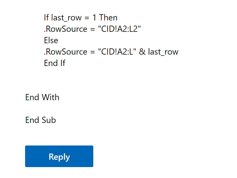 Data Entry Userform Question - Microsoft Q&A