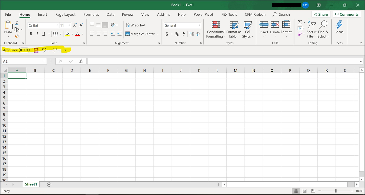Quick Access Toolbar failing - Microsoft Q&A
