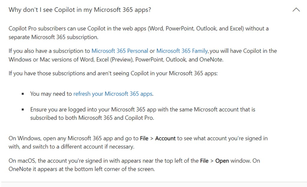 Getting Copilot to work in MS with the Copilot key - Microsoft Q&A