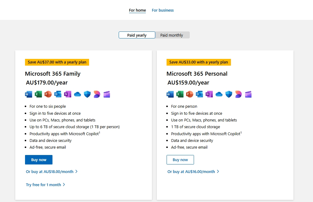 I appear to be paying for two separate microsoft subscriptions but can ...