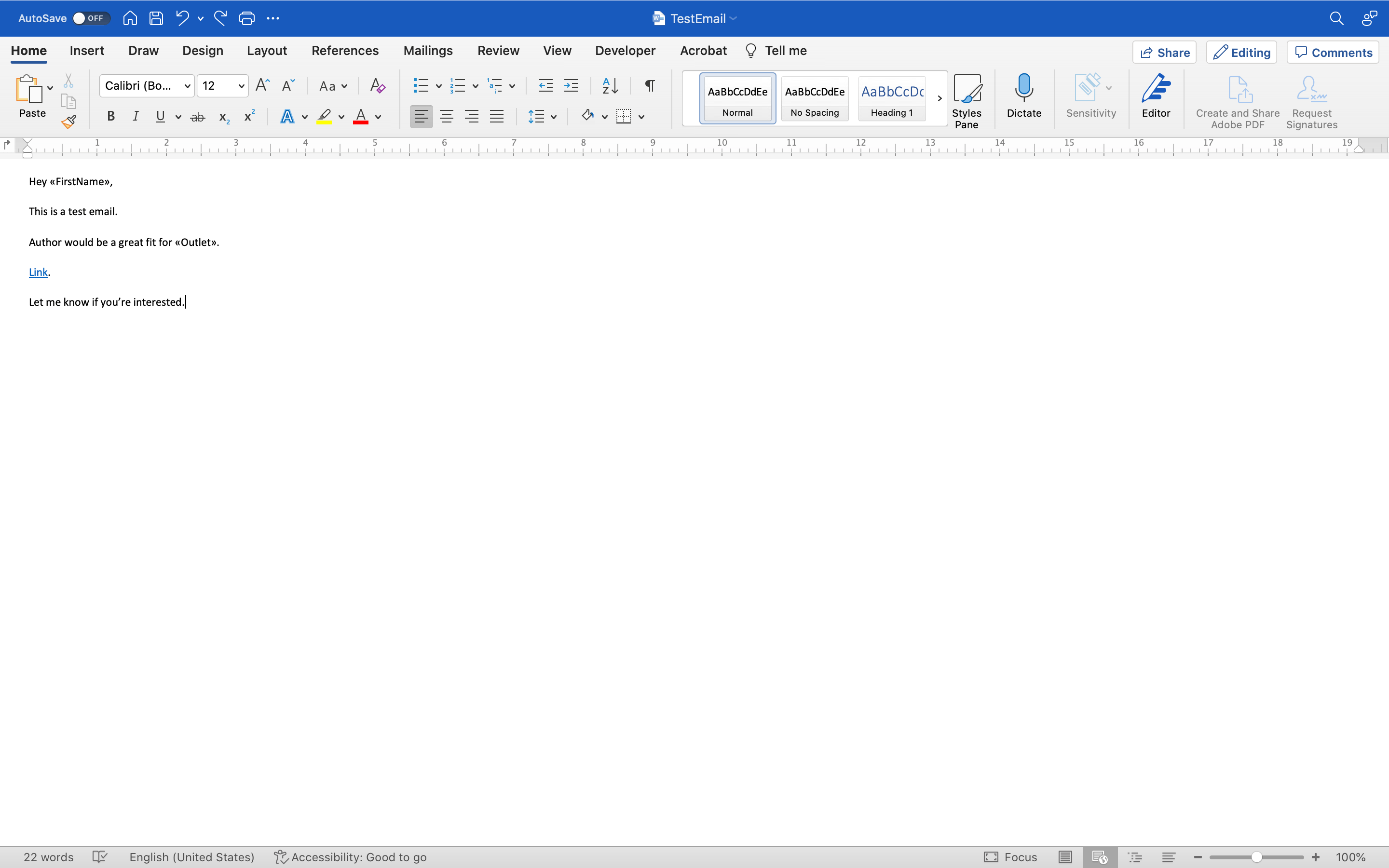 Mail merge is removing formatting for emails - Microsoft Q&A