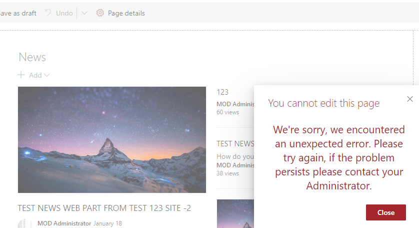 Code Snippet Web Part Bug? - Microsoft Q&A
