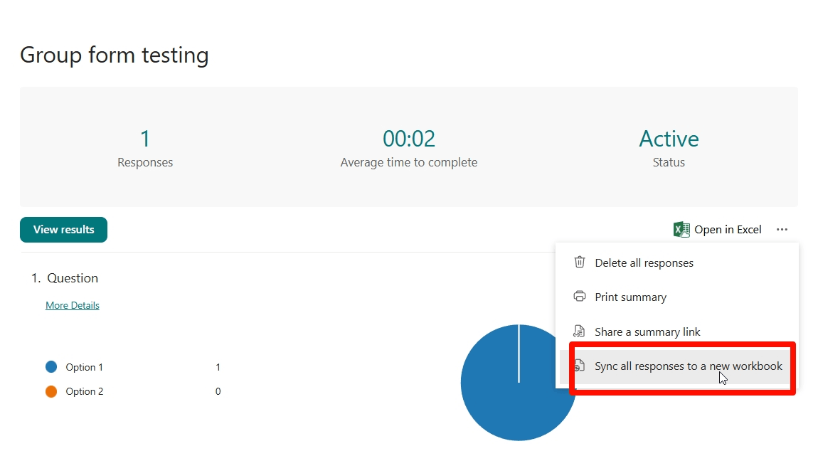 Group form, previous responses have disappeared? Form and workbook not ...