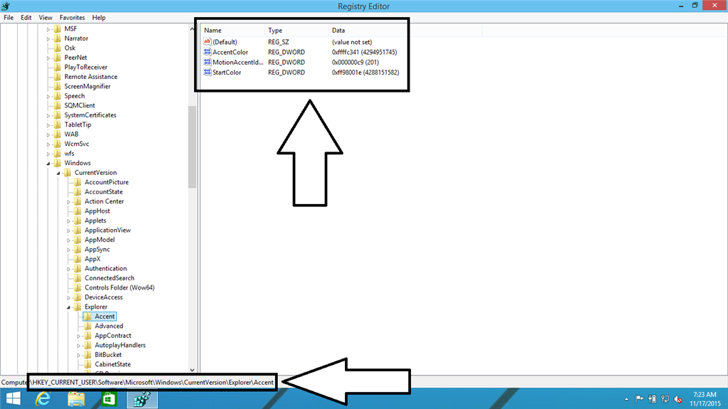 What kind of color system that Microsoft use for the Accent and ...
