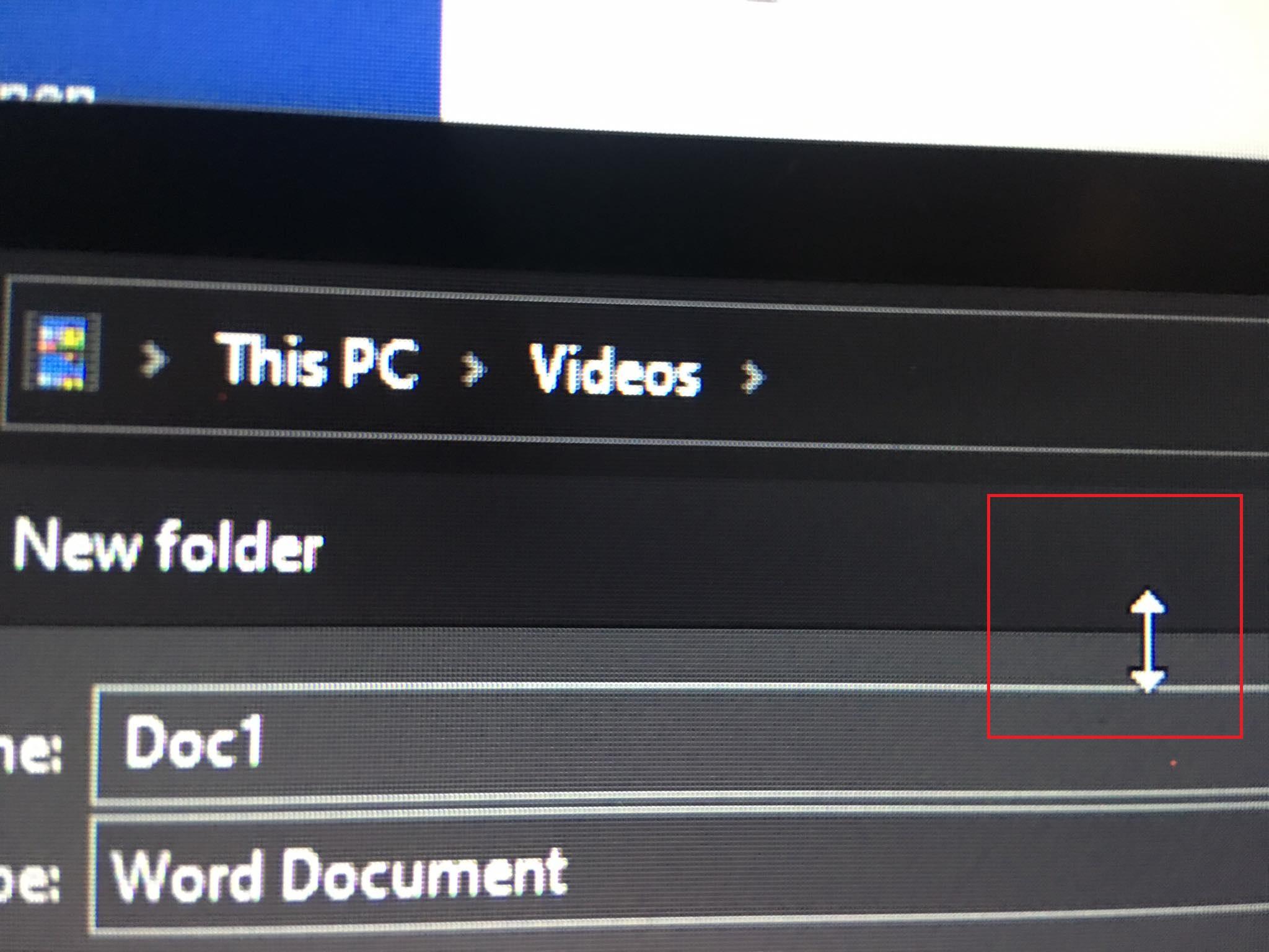 My Save As Dialogue is suddenly messed up - Microsoft Q&A