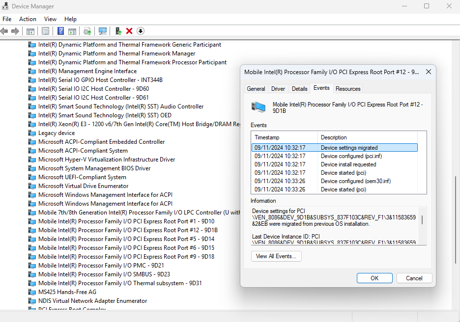 Very high system interrupts CPU usage, diagnostic policy service ...