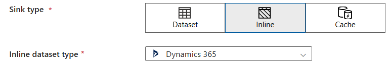 Azure Data Factory Sink