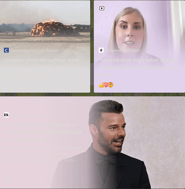 Fading on Web Pages - Microsoft Q&A