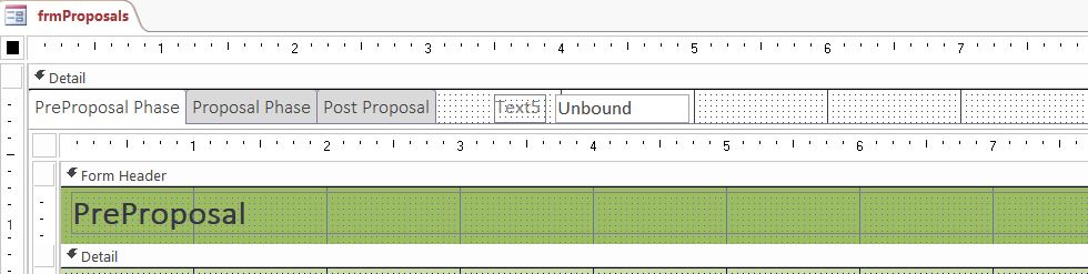 Tab Controls are Not Showing Up in Data-Entry View - Microsoft Q&A