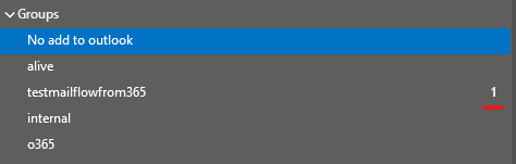 Show number of unread message in groups menu - Microsoft Q&A