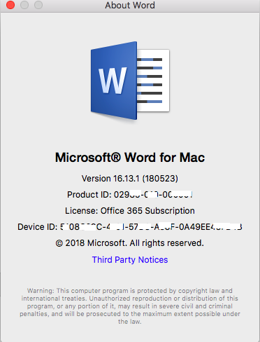 Issues with Word 2016 on Mac - Microsoft Q&A