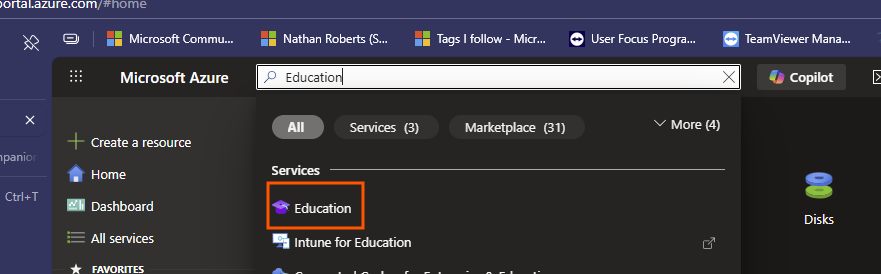 how to access azure free for students - Microsoft Q&A