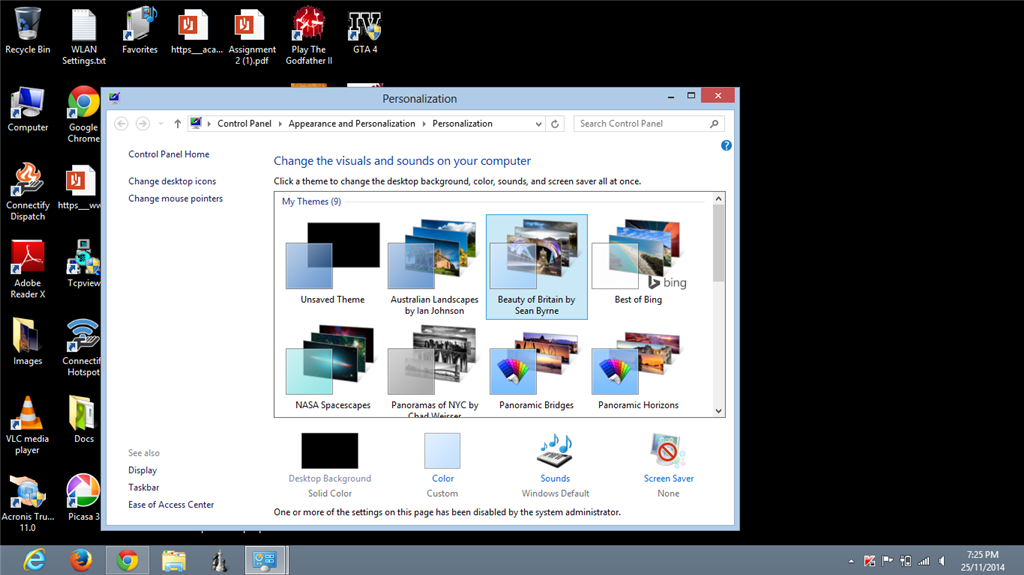 Desktop background suddenly changed to black in Windows 8 - Microsoft Q&A