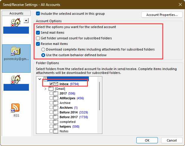 Outlook 365 takes over 5 minutes to complete a Send/Receive - Microsoft Q&A