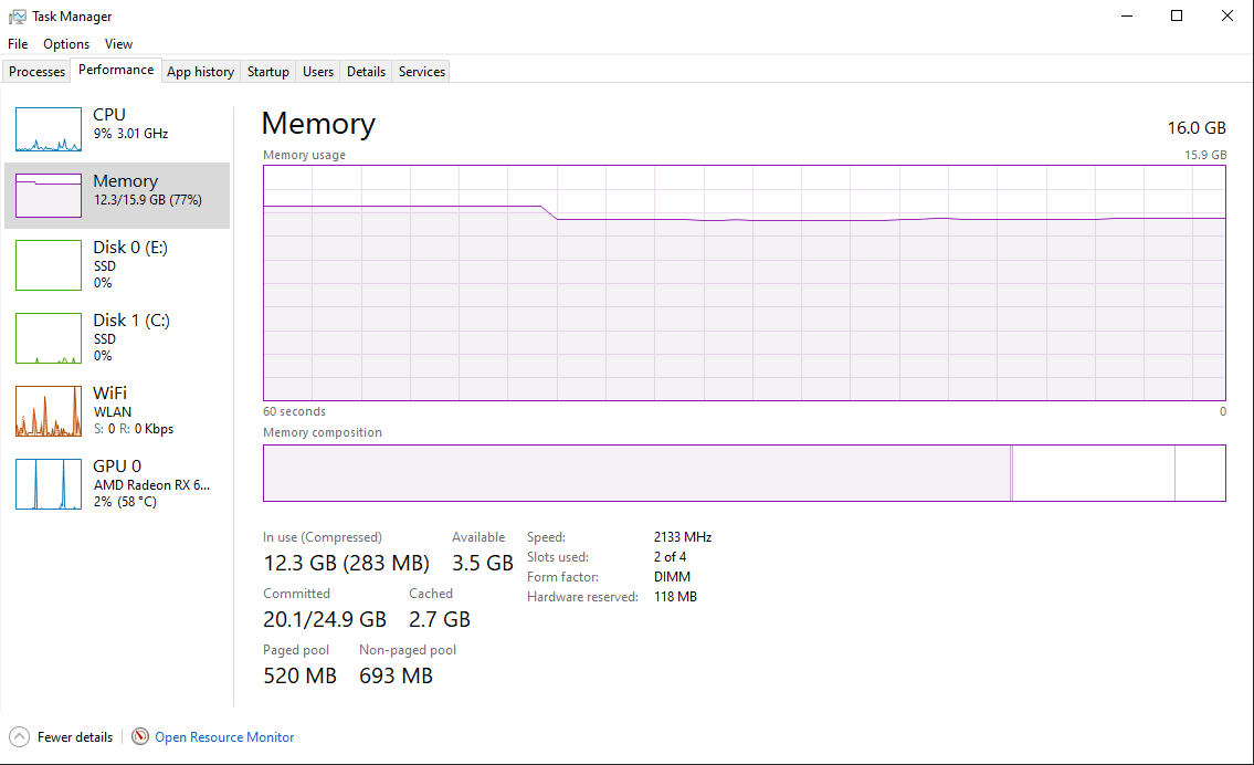 I have an immensely high memory usage consumption with my RAM, what to ...