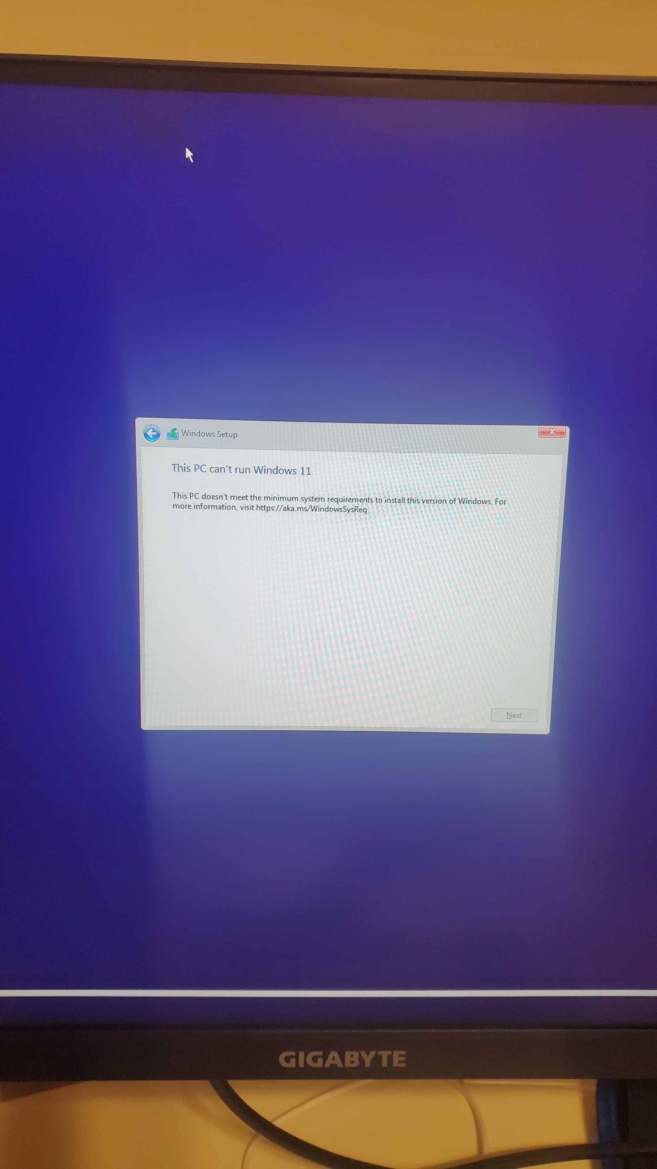 Cannot install windows 11 on a newly built PC - Microsoft Q&A