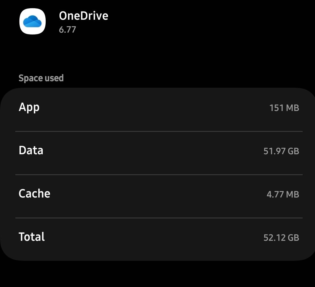 Onedrive and Android Storage conflict - Microsoft Q&A