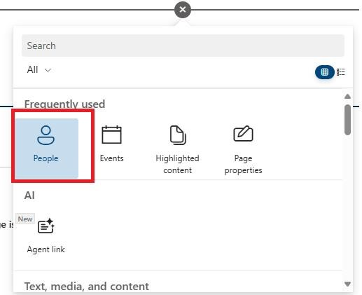 How do I create a searchable directory of people on my Sharepoint ...