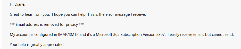 microsoft login email not sending