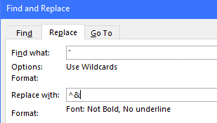 Using Wildcards in Microsoft Word - Microsoft Q&A