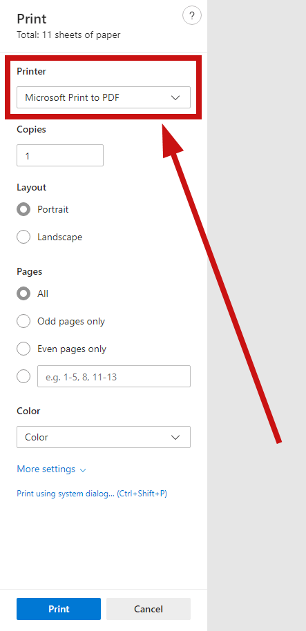 Has a solution been found for Email header printing on page 1 and text ...