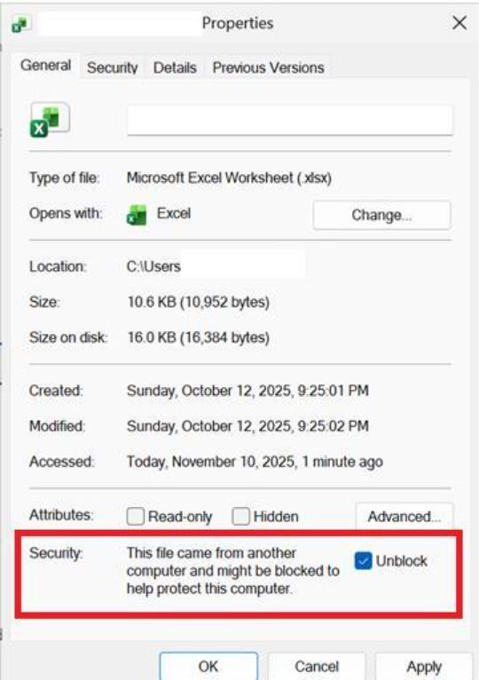 Try to enable Macron on Excel but is not working - Microsoft Q&A